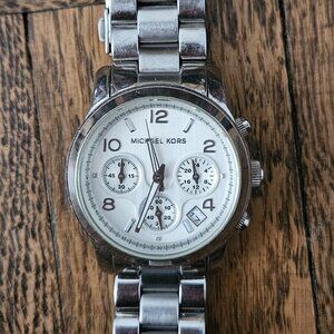 Michael Kors Stainless Steel Watch (small wrist)